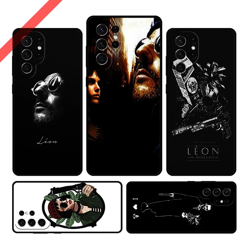 Killer Leon Phone Case For Samsung Galaxy S20 FE S21 S10 S23 Plus S24 S22 Ultra Coque Note20 Note10 S9 S8 Cover Capa