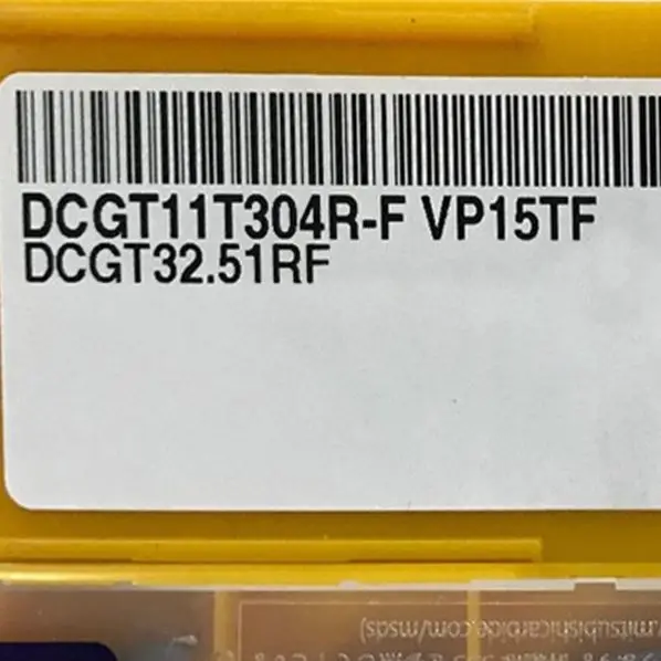 DCGT11T304R-F VP15TF CNC blade DCGT11T302R-F VP15TF