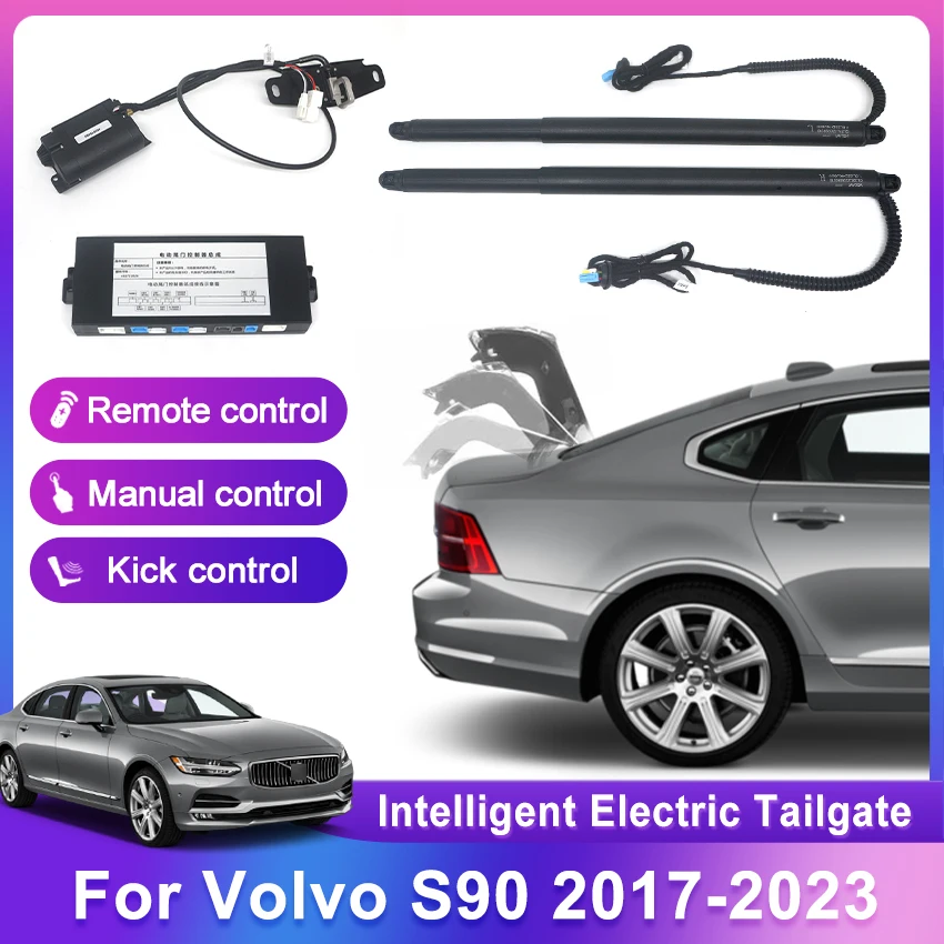 

Electronic Auto Trunk Lifts Car Electric Tailgate Liftgate Drive Kick Sensor For Volvo S90 2017-2023 Rear Door Power Kit