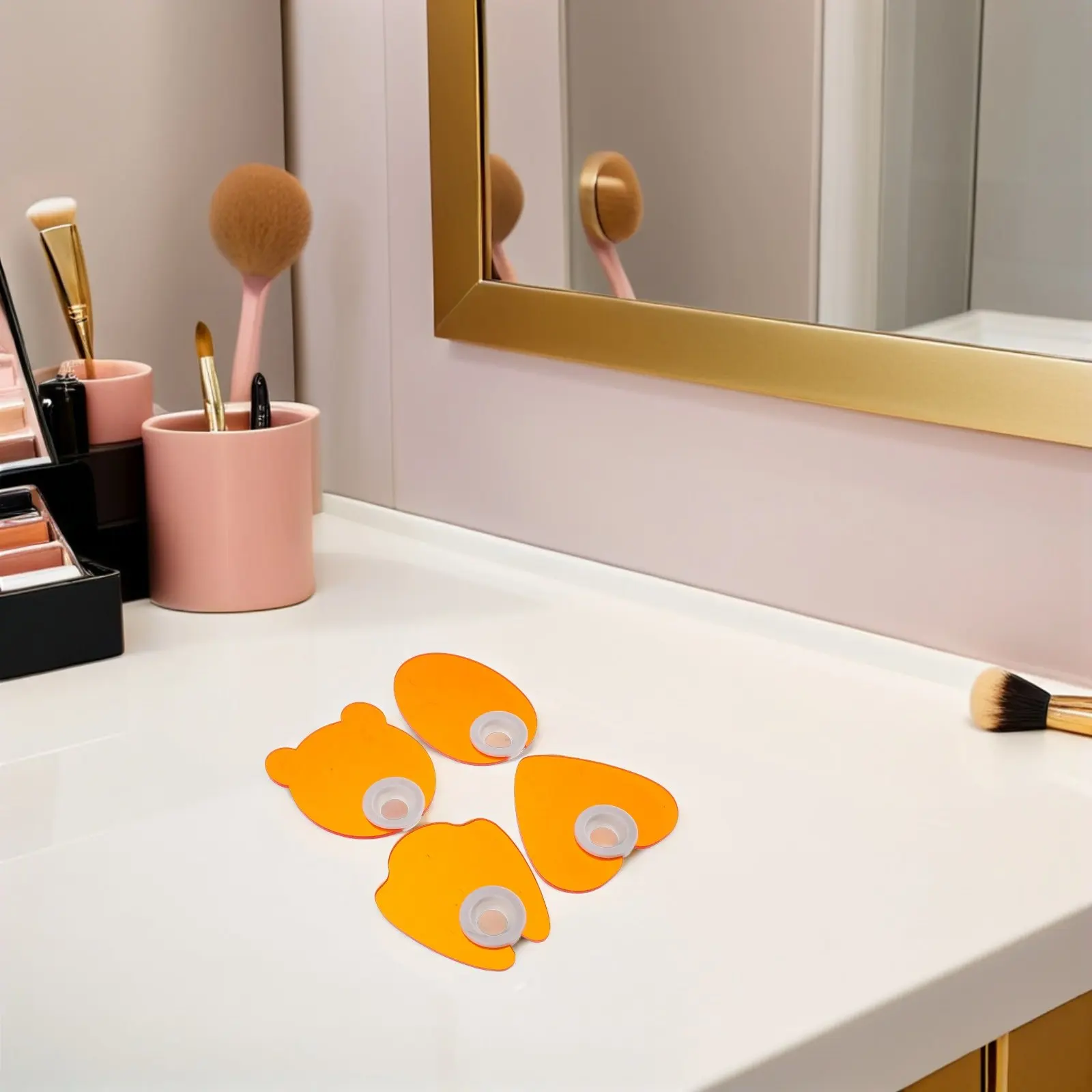 

Набор из 4 акриловых светозащитных панелей для защиты глаз при работе с лампой для маникюра, профессиональные аксессуары для маникюра