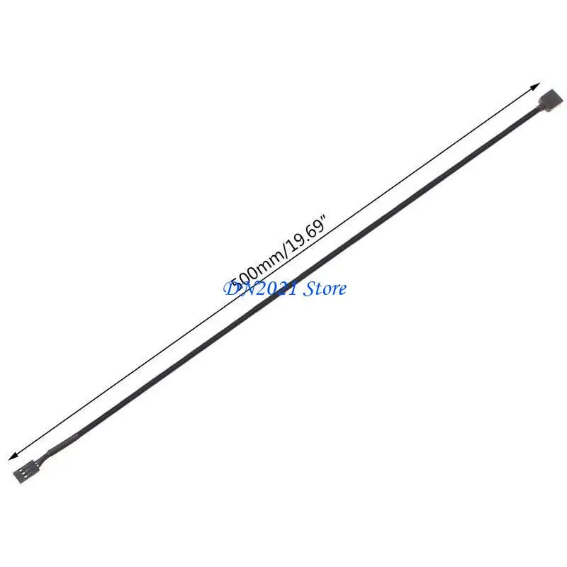 F3KE لوحة أم للكمبيوتر RGB مزامنة كابل محول JST رأس نقل 12 فولت 4Pin 5 فولت 3Pin أنثى إلى ذكر تمديد كابل دائم #6