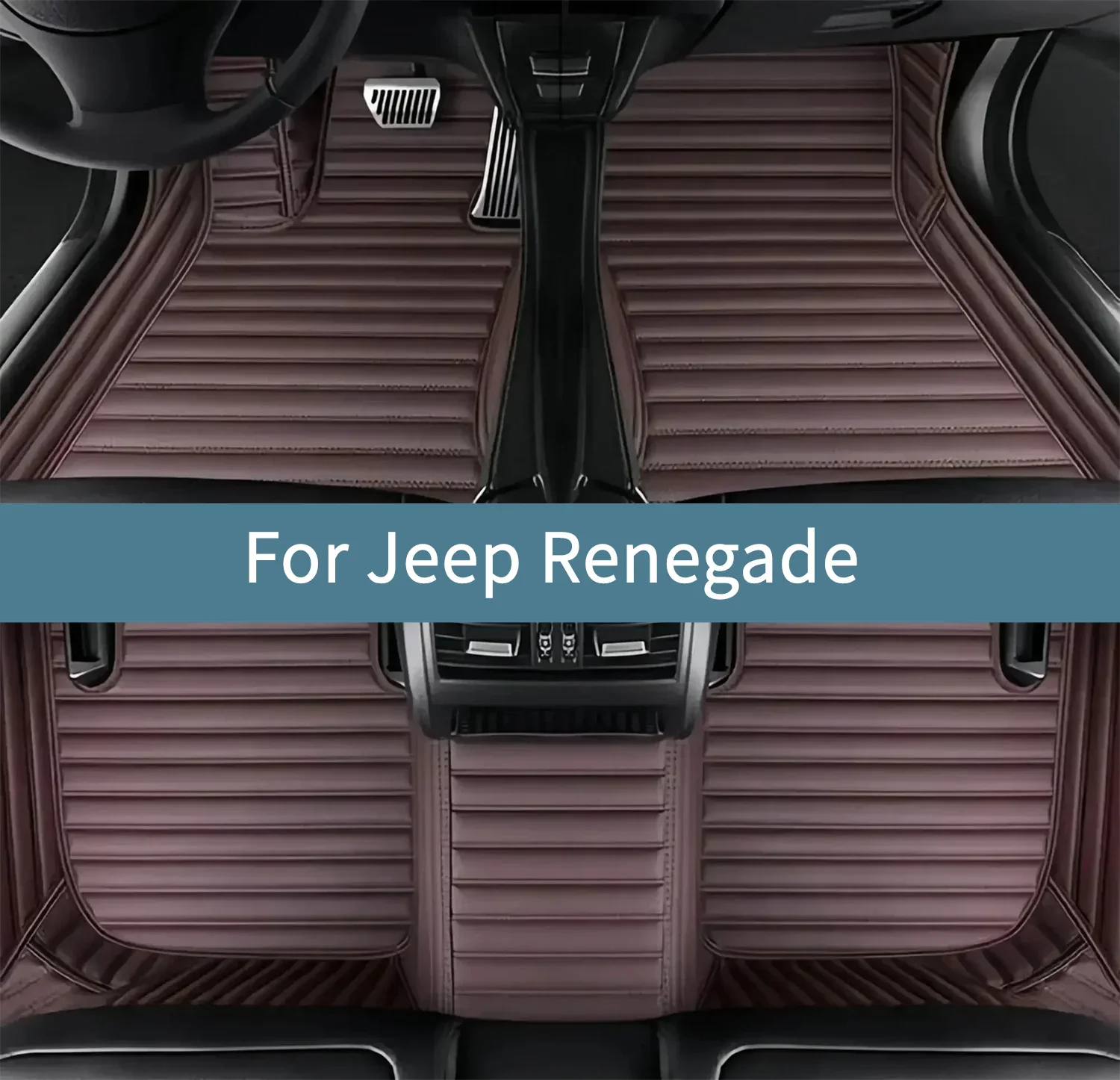 Car Floor Mats For Jeep Renegade 2014 2015 2016 2017 2018 2019 2020 Floor Mats For Cars All Weather Waterproof