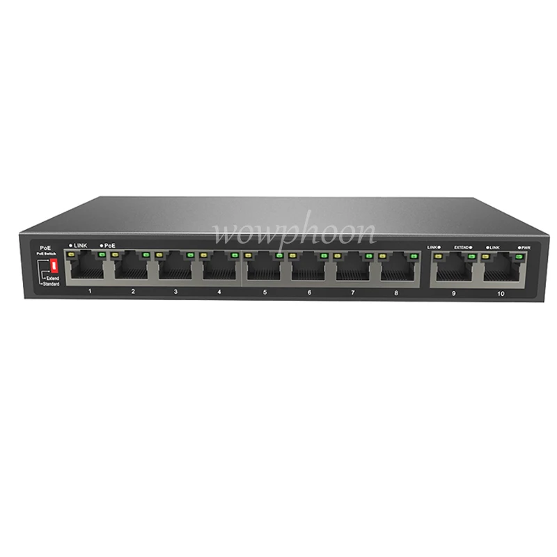 

Умный POE-коммутатор на 5/9/10 портов, 10/100 Мбит/с, VLAN, совместимый с IEEE802.3af/at, для IP-камер, NVR, систем безопасности и видеонаблюдения