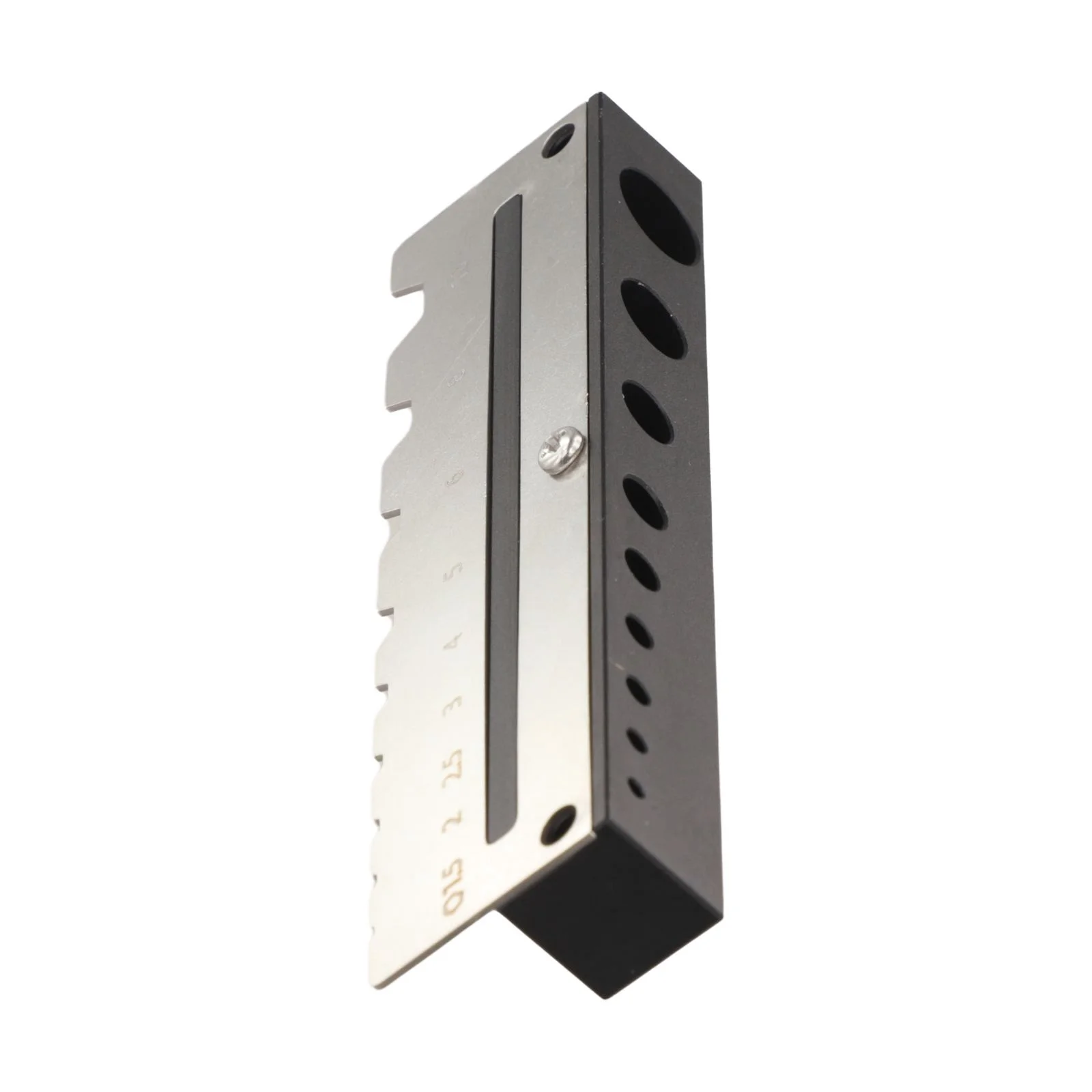 Organize hex keys with this storage rack holder for sizes For H1 5 to For H10 made from aluminum alloy and stainless steel