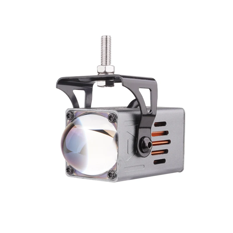 

AES External LED Mini Light SD003 Two Colors Auxiliary Motor Lamp 2PCS High Quality Waterproof Light For Motorcycle Upgrade