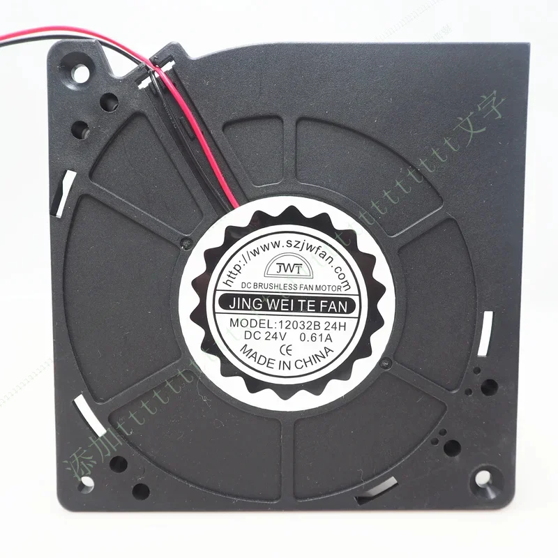 

W FOR JING WEI TE 12032B24H DC 24 В 0,61 А 120x120x32 мм 2-проводной охлаждающий вентилятор для сервера