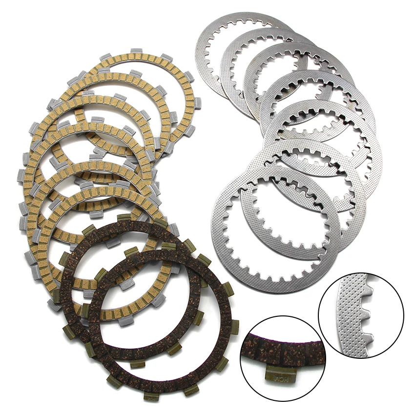 

Motorcycle Clutch Disc Friction Piece Kit Discs For Yamaha FZ6 FZ6-N FZ6-NA FZ6-NAHG FZ6-SA2 FZ6-NHGW FZ6-S2 FZ6-NS FZ6-S FAZER