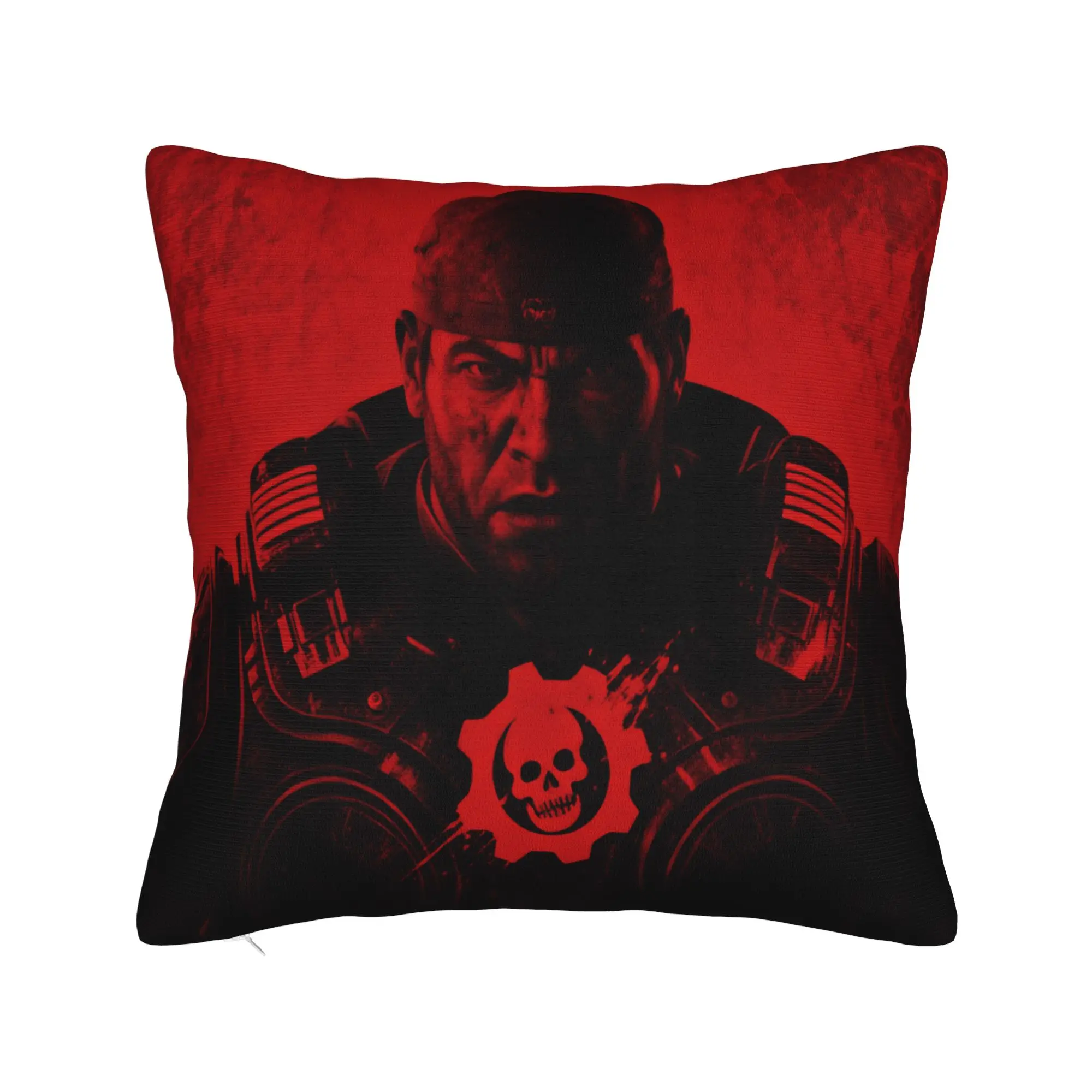 G-Gears Of War Pillow Cover  Design Cushion Cover Novelty Pillow Case For Sofa Bedroom Home Decor