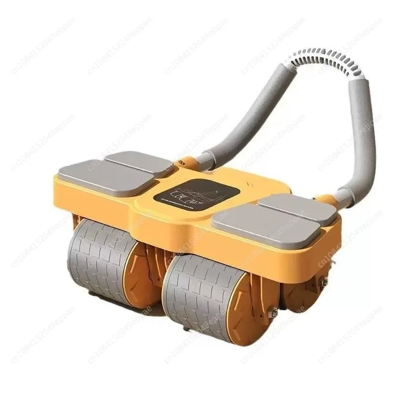 

Household Thin Belly 4 Wheel Abdominal Automatic Rebound Exercise Fitness Equipment