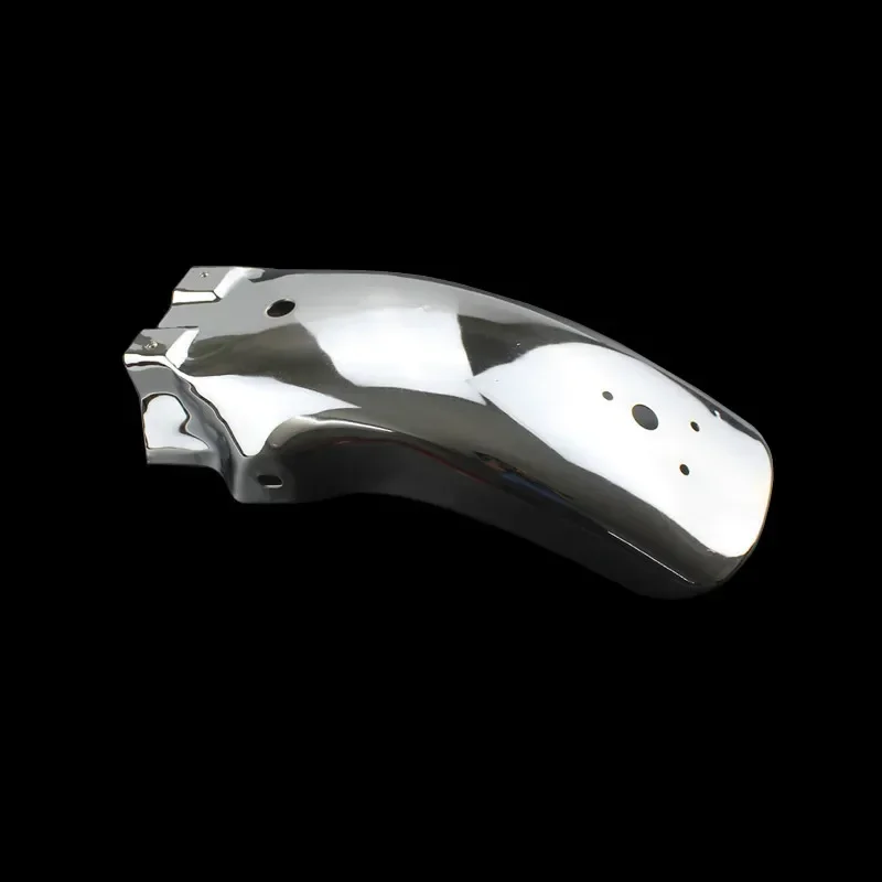 Universal Motorcycle Chrome Rear Fender Mudguard For Harley Honda Yamaha Kawasaki Suzuki Chopper