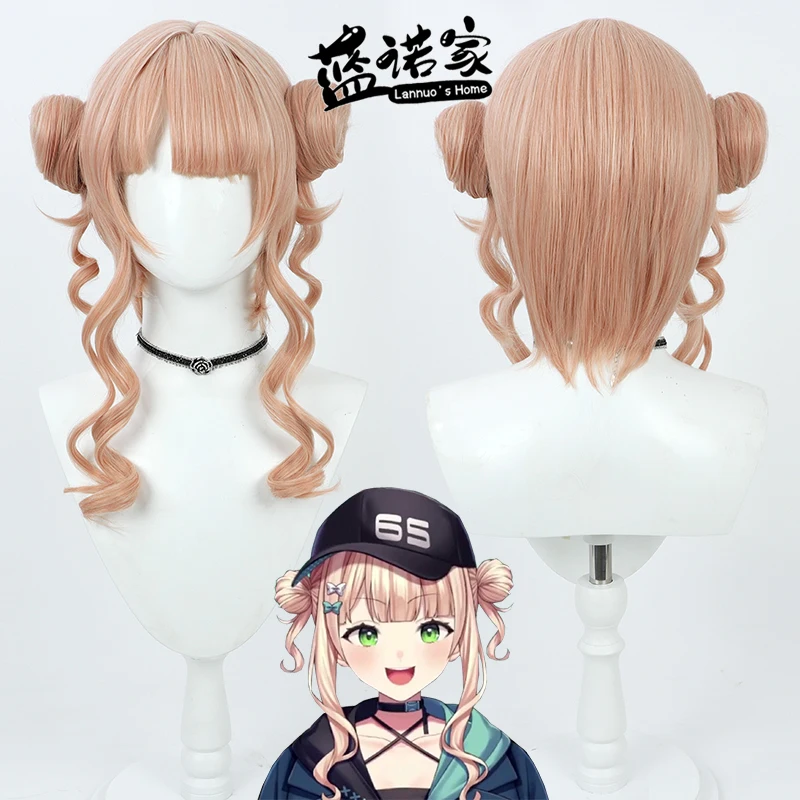 

NIJISANJI VTuber Kaburaki Ruren Cosplay Wig Anime Game Roleplay Party Costume Prop Synthetic Hair Heat Resistant Fiber