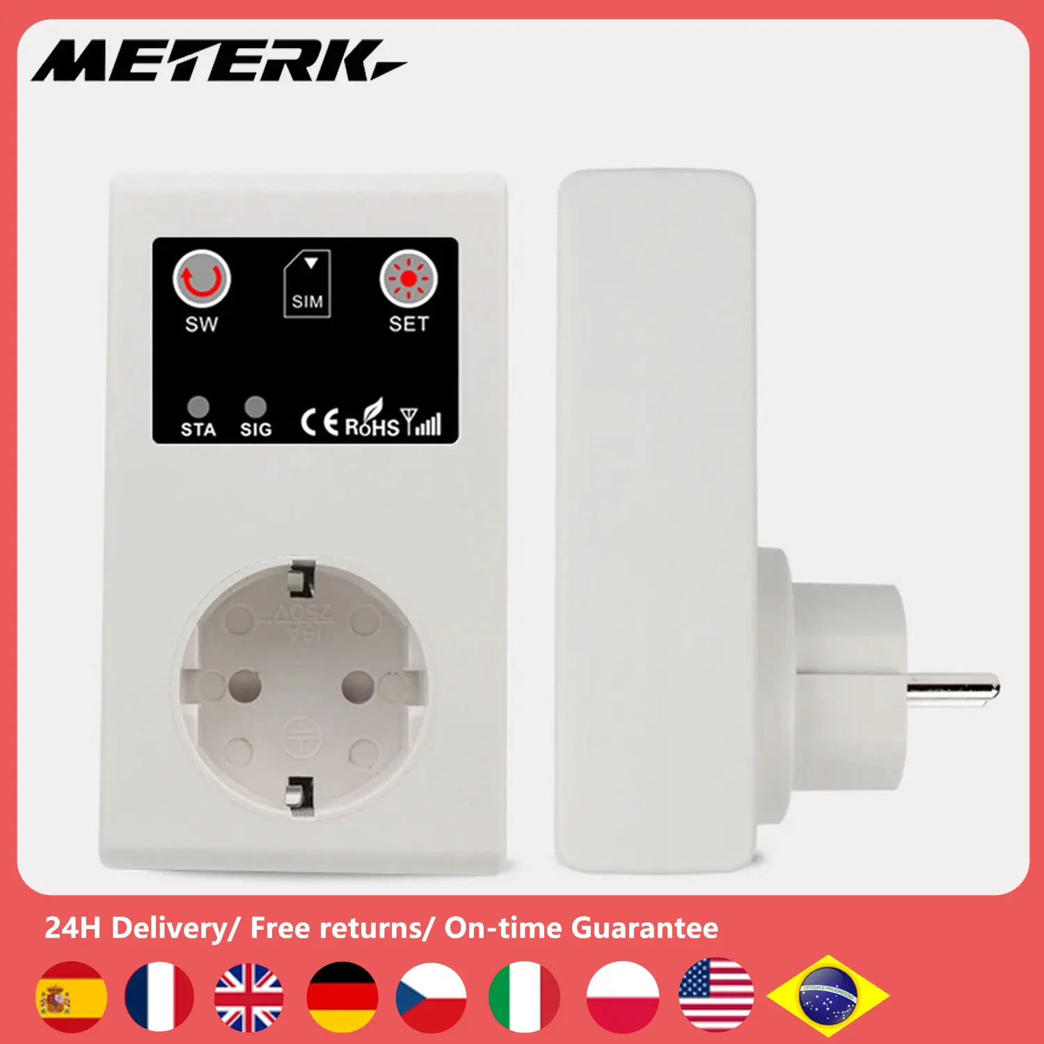 GSM Intelligent Power Socket Call SMS APP Remote Control Switch Pump Router Electric Appliance Intelligent Sockets Tools