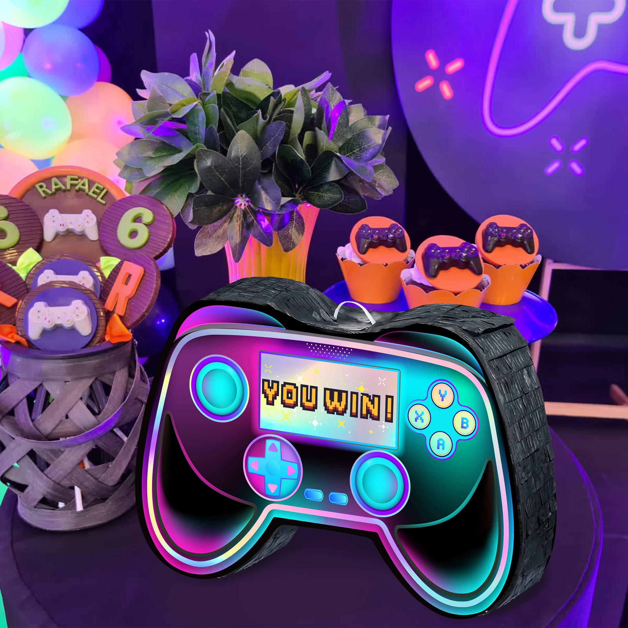 1Set Game on Theme GamePad Pin - Party Games Night ulasan dan harga