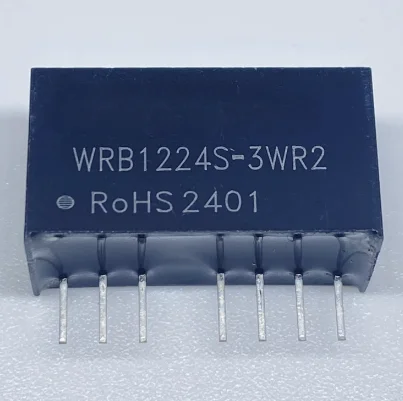 WRB1224S-3WR2 DC-DC power module 12V to 24V 3W isolated voltage regulator