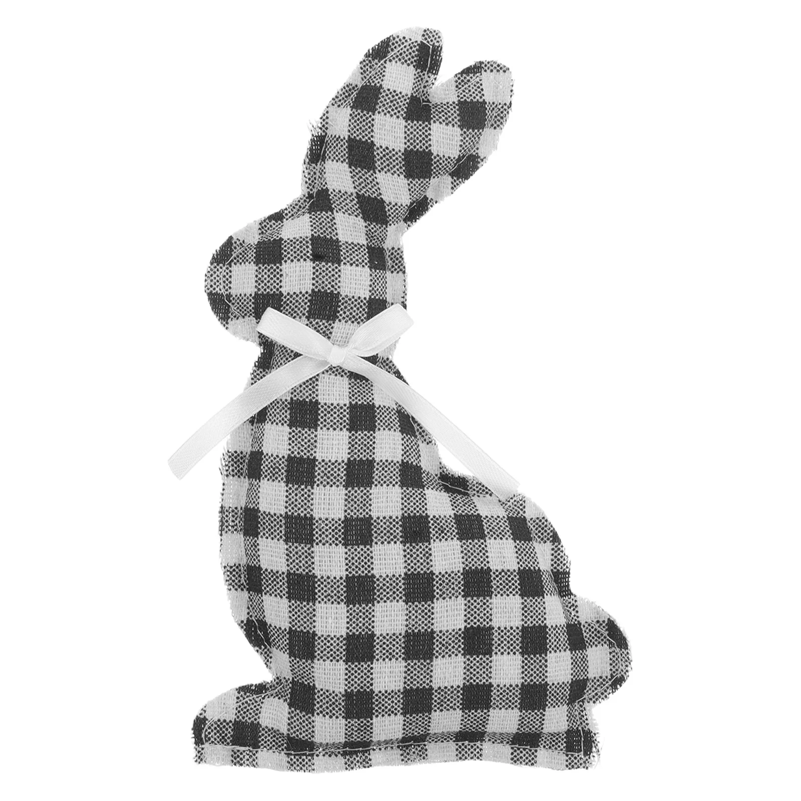 

Cute Stuffed Rabbit Ornament for Easter Day Tree Hanging Pendant Small Bunny Decoration Party Favors Home Holiday Theme Decor