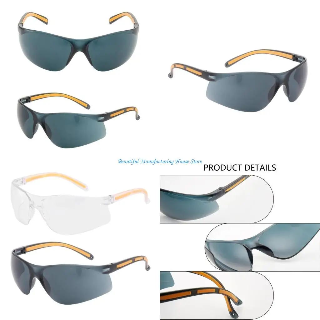 

E56A Protective Glasses For Grinding And Cutting Tasks Clear Lens Industrial Use