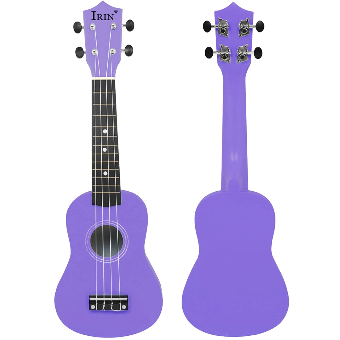 IRIN 21 Inch Ukulele 4 Strings Guitar Purple Hawaiian Mini Guitarra Basswood Ukulele Stringed Musical Instrument Beginner Gift