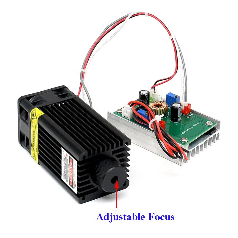 1000mW 520nm Adjustable Focus Green Laser Module for Highway Warning