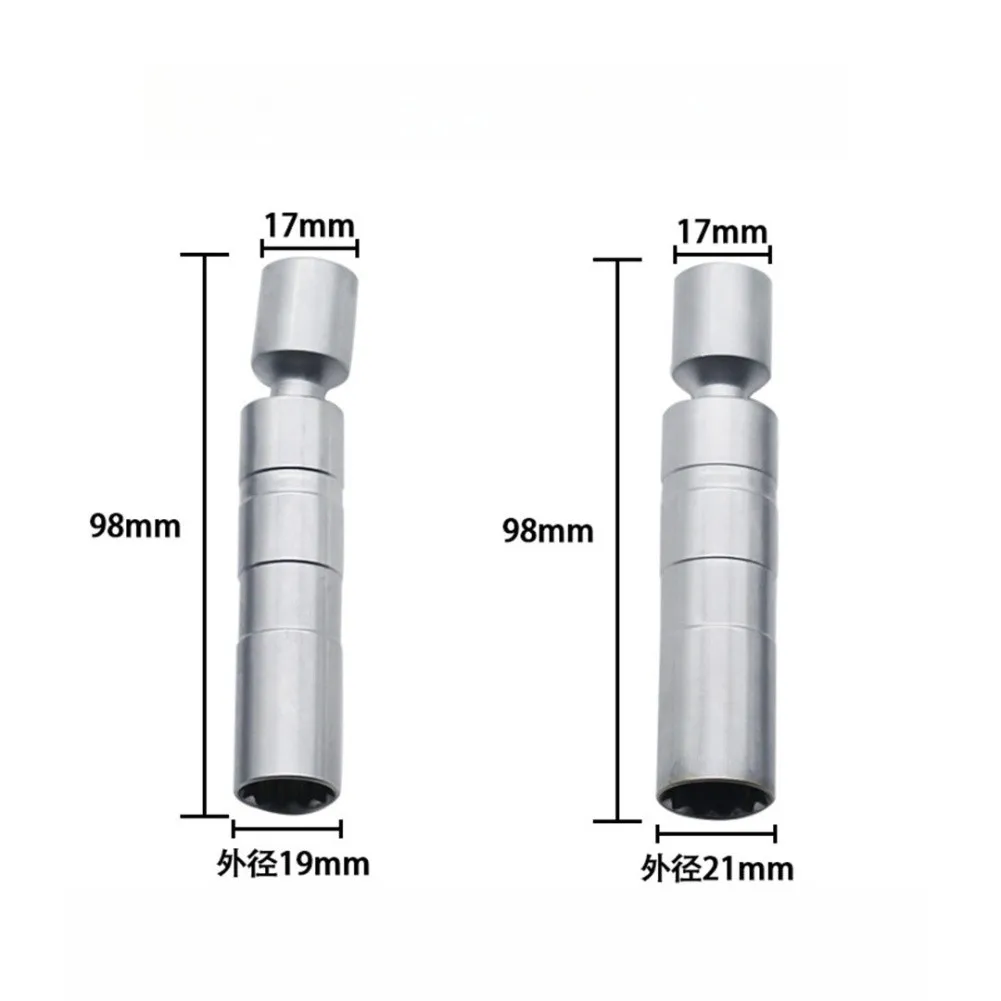 14mm 16mm Thin Magnetic Spark Socket Wrench 12 Point For For Mercedes For Benz For BMW Ignition Coil Removal Tool 45# Alloy Stee