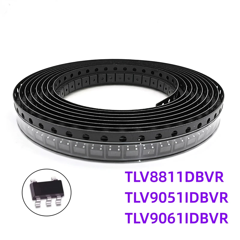 

20pcs/LOT TLV8811DBVR SOT-753 SMD TLV9051IDBVR TLV9061IDBVR CHIP CMOS 1CIRCUIT SOT23-5