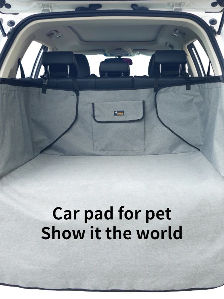 

Dog Car Pad SUV Trunk Pet Car Dog Pad Golden Retriever Edge Grazing Large Medium Anti-dirty Pad Durable and Strong Dog Beds