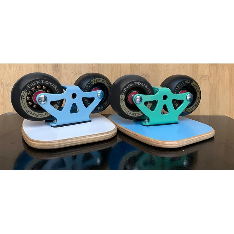 Roller Road Driftboard Small Fish Plate Split Skateboard portatile 82A PU Drift Board Wheel Skateboard antiscivolo