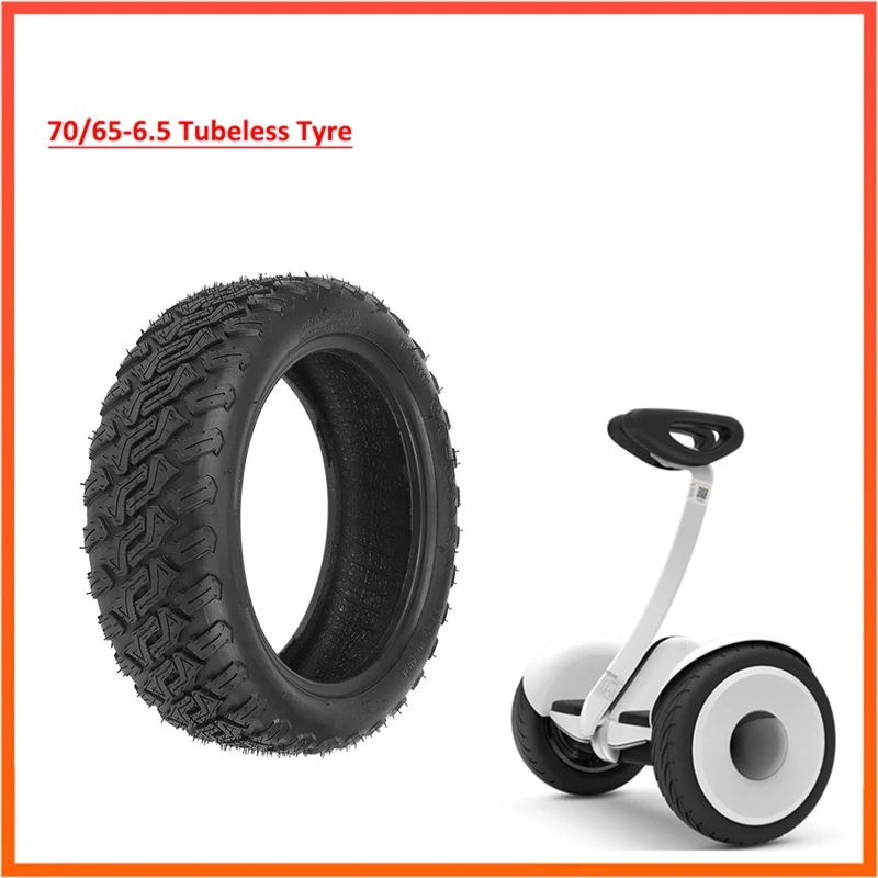 Pneu Off Road para Xiaomi Mini Minipro Ninebot, Balanço elétrico Scooter, Tubo de saída, 65-6.5, 65