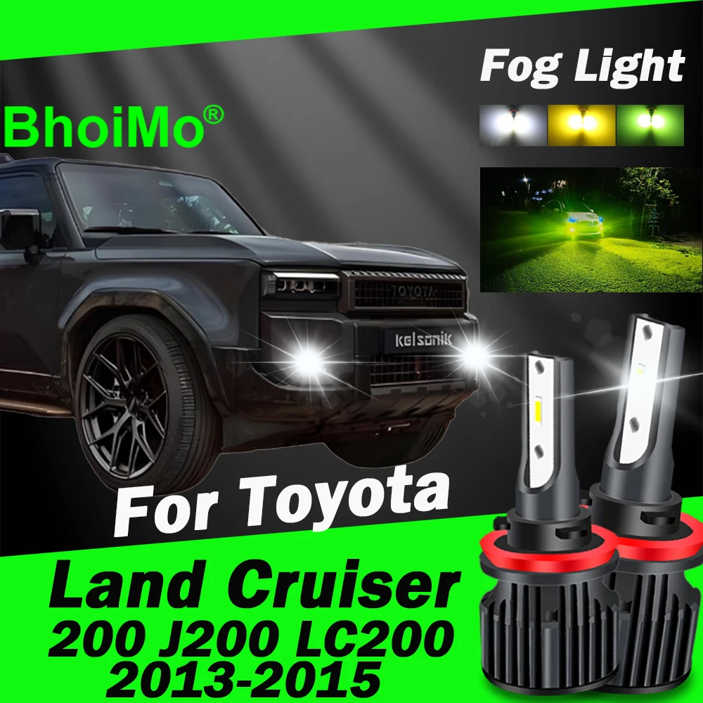 

BhoiMo For Toyota Land Cruiser 200 J200 LC200 2013 2015 2014 Front Fog Light Lamp Led Bulb