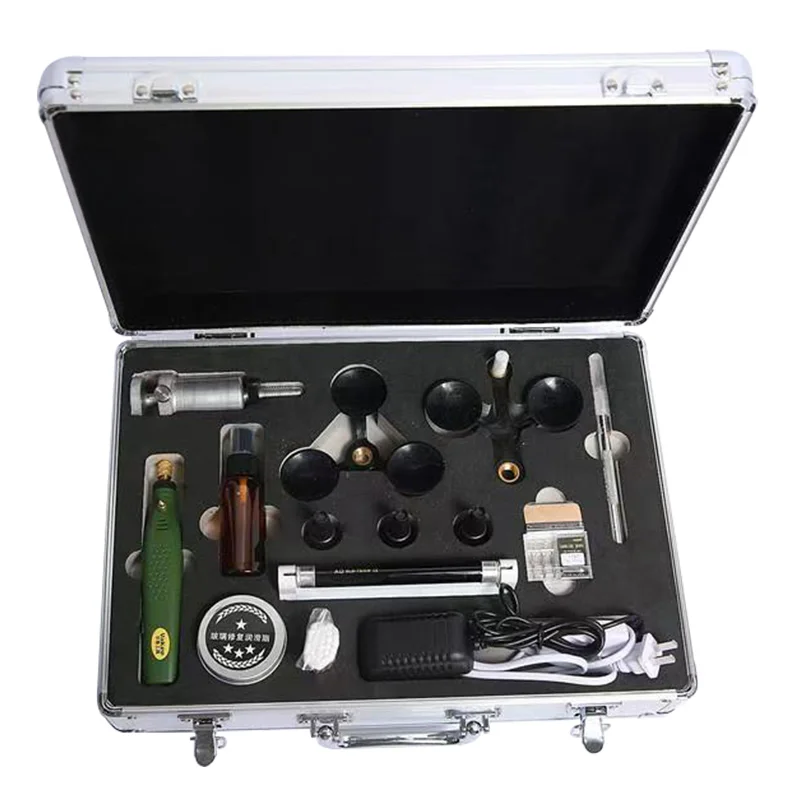 

Профессиональные комплекты для ремонта лобового стекла автомобиля, машина для ремонта длинных трещин стекла для автомобильного оборудования