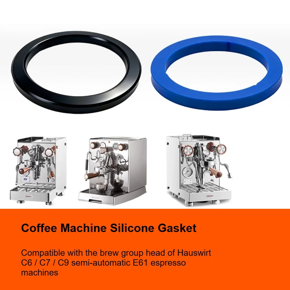 Coffee Machine Silicone Gasket Compatible with the brew group head of Hauswirt C6 / C7 / C9 semi-automatic E61 espresso machines