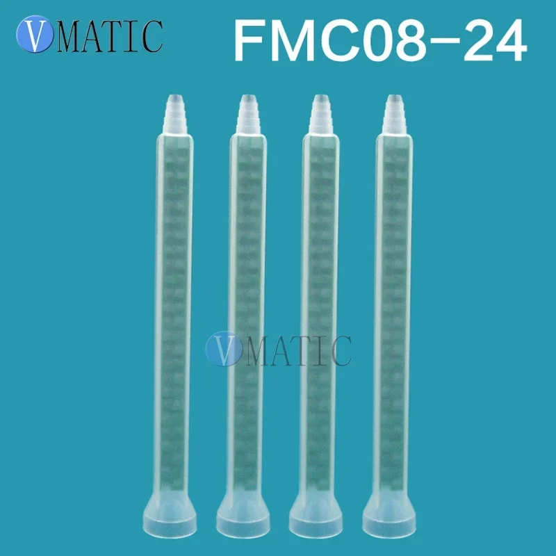 Free Shipping High Quality Resin Static Mixer FMC08-24 Mixing Nozzles For Duo Pack Epoxies 10Pcs/Lot