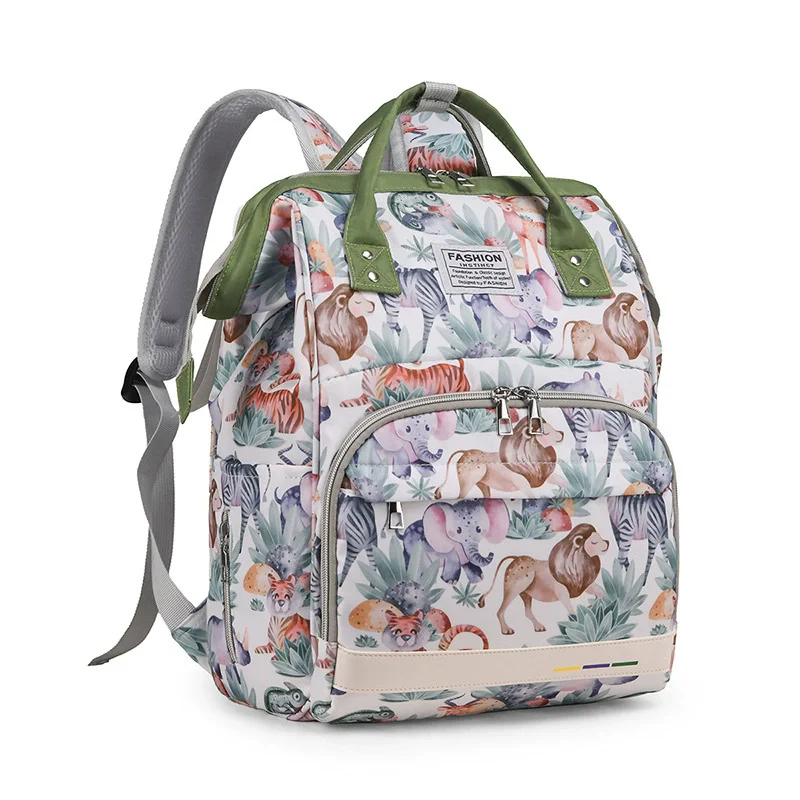 

Новая вместительная легкая сумка-рюкзак для хранения детских вещей и аксессуаров, с отсеком для мамы и малыша, в форме кита