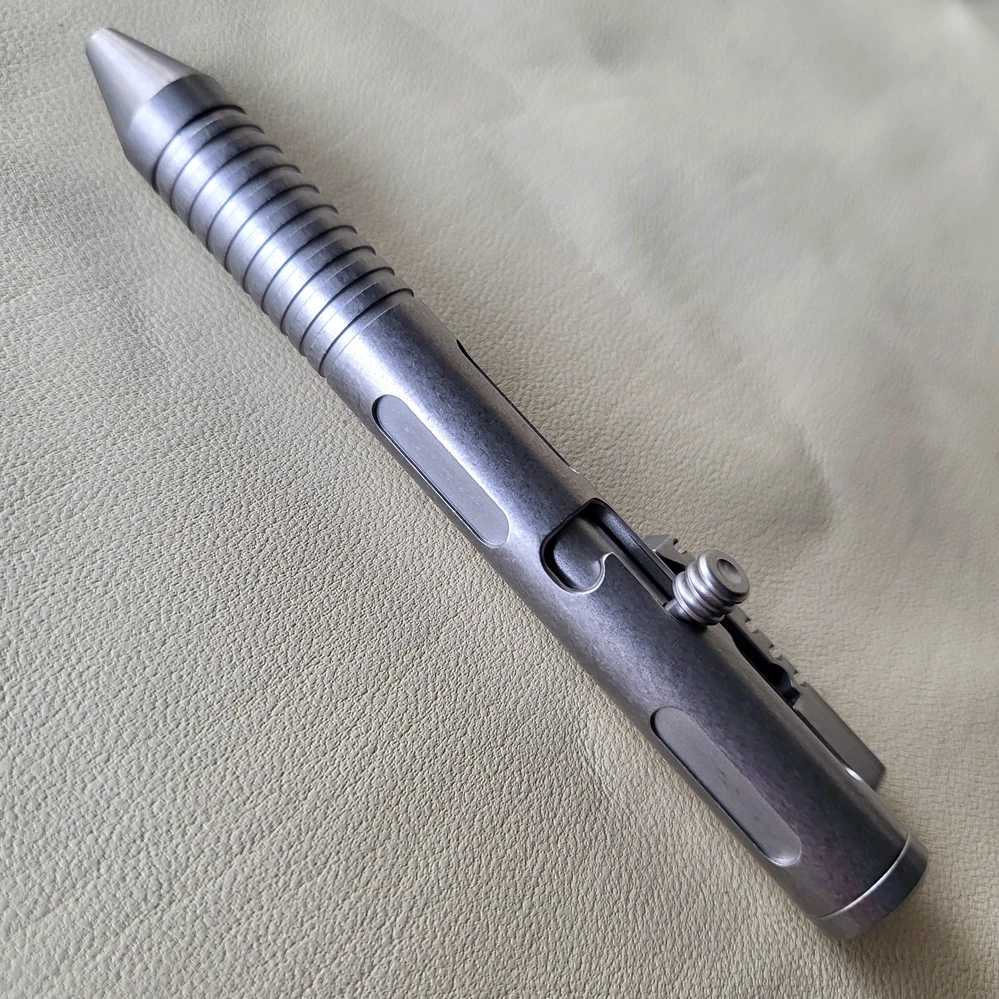 EDC Titanium Alloy Mini Tactical Pen With Collection Writing Multi-functional Portable Outdoor Tools - view 5