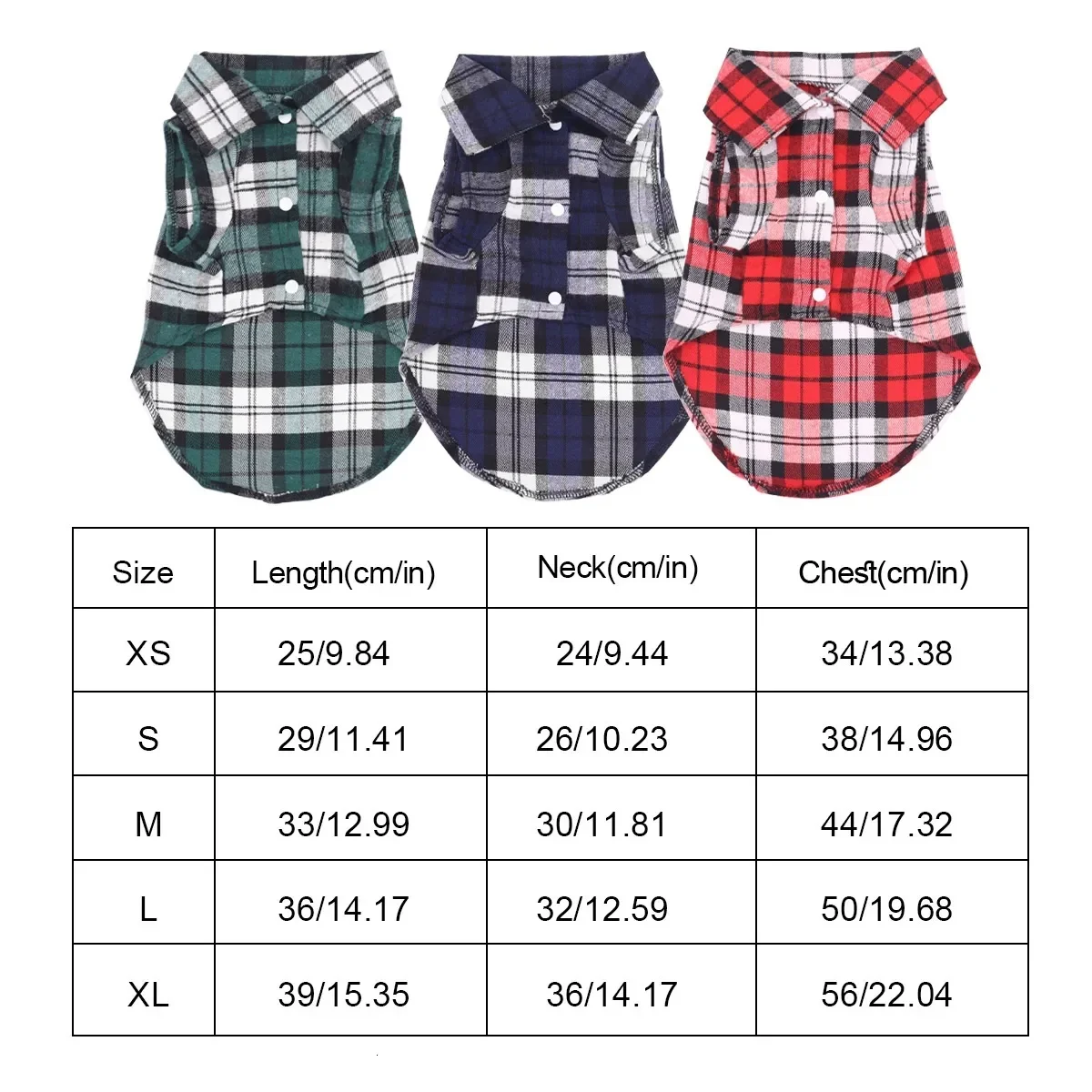 Designer Pet Plaid Shirt Summer Thin Breathable Puppy Clothing Bichon Small Dog T-Shirt Cat Clothes
