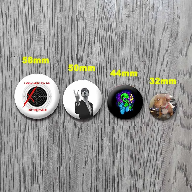 Criativo engraçado pato amarelo ouriço fumante alienígena lapela pinos dos desenhos animados emblemas redondos botão broche para mochila jóias acessórios