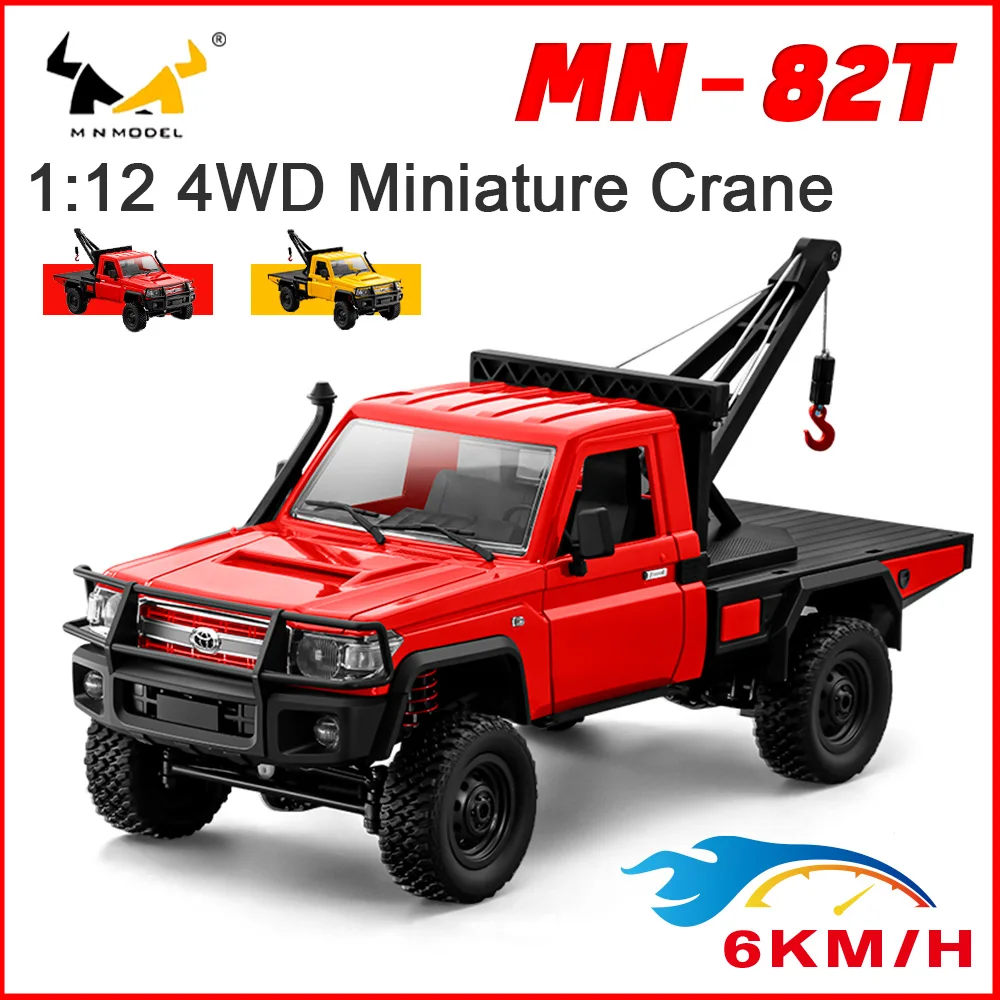 

MN-82T RC Pickup Car 2.4G 1/12 Crawler Off-road Vehicle Electric Winch Hook