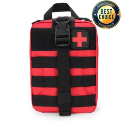 Kit di pronto soccorso tattico Molle Borsa medica Emergenza SOS Caccia esterna Emergenza Campeggio Escursionismo Viaggio Strumento di sopravvivenza Custodia EDC