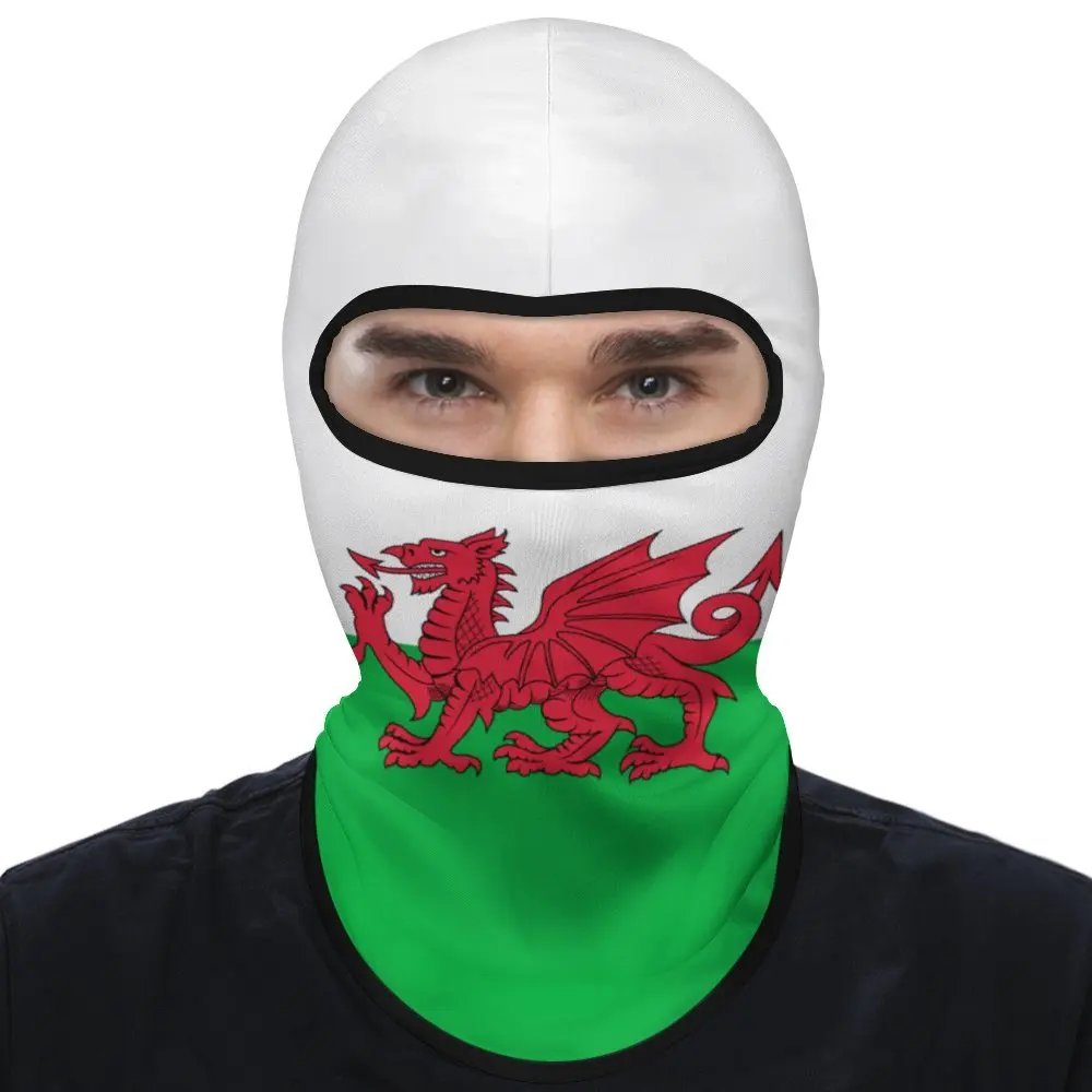 AliExpress Sugiuchi Wales Cymru Flag Outdoor Cool Sunscreen Motorcycle Face Mask Moto Biker Wind Cap Mask Stopper Windproof Bicycle Cycling Headgear
