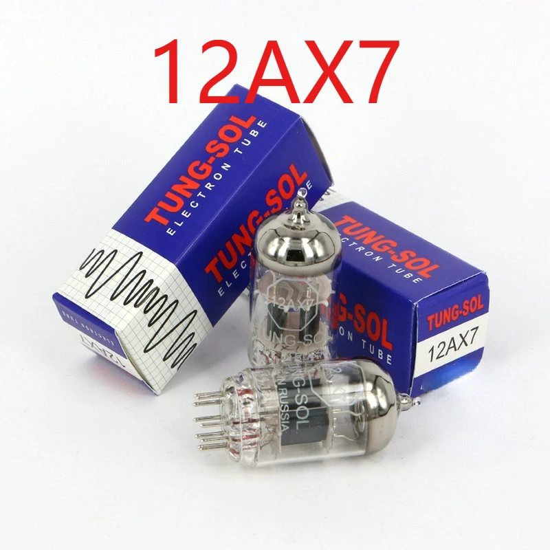 

TUNG-SOL 12AX7 ECC83 Vacuum Tube Replaces 6N4 5751 12AX7S HIFI Audio Valve Electronic Tube AMP Amplifier Kit DIY Matched Quad