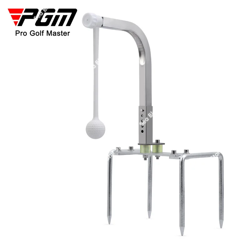

PGM Golf Ground Swing Practitioner 360 ° Rotation Adjustable Height Portable Golf Supplies golf