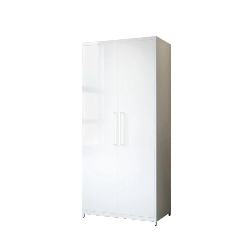 Household bedroom steel simple, sturdy and durable metal children's environmentally friendly odorless clothing cabinet