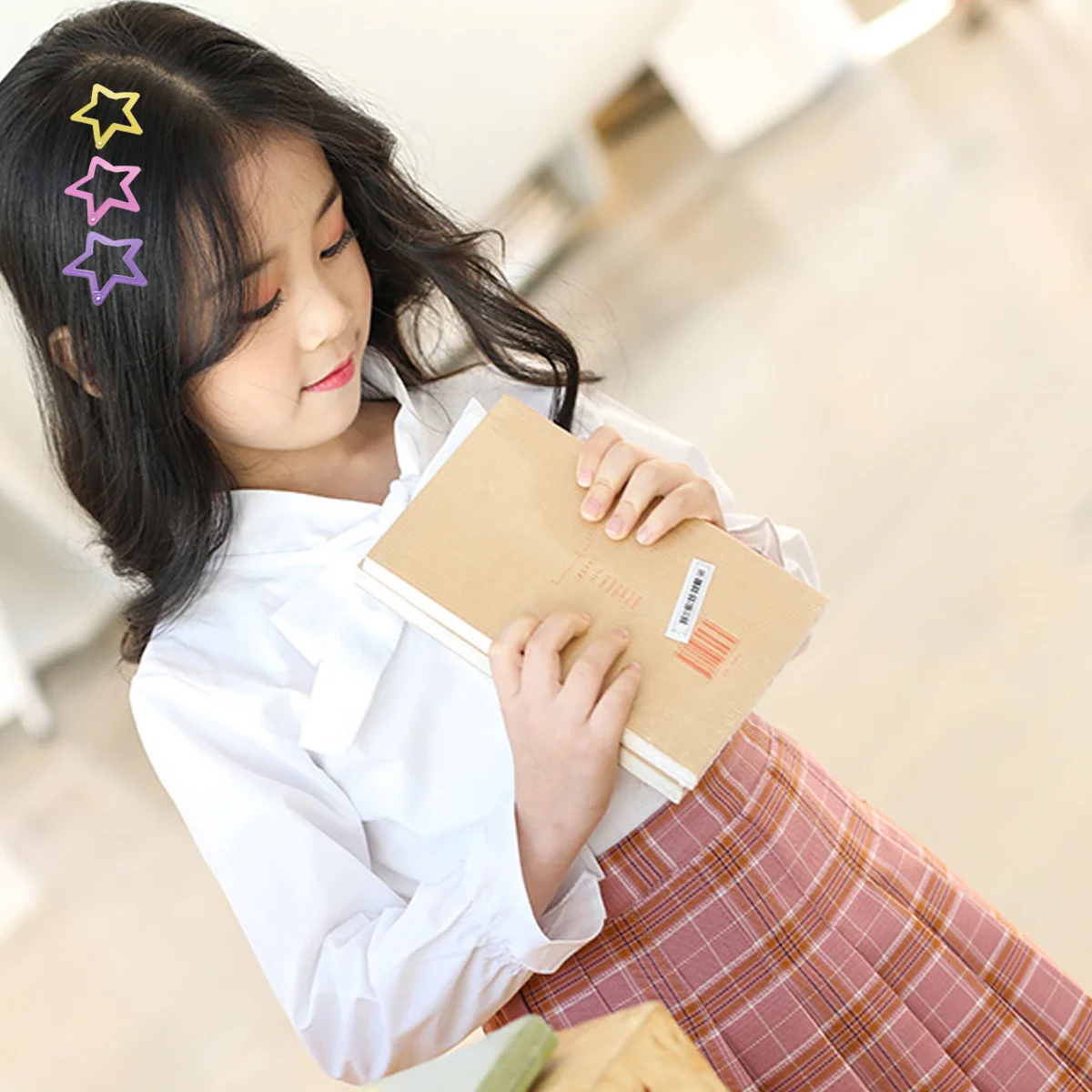 

6Pair Hair Clips Bright Colorful Girls Hairpins Perfect Gift Party Birthday Xmas Hair Accessories for Toddler Teens