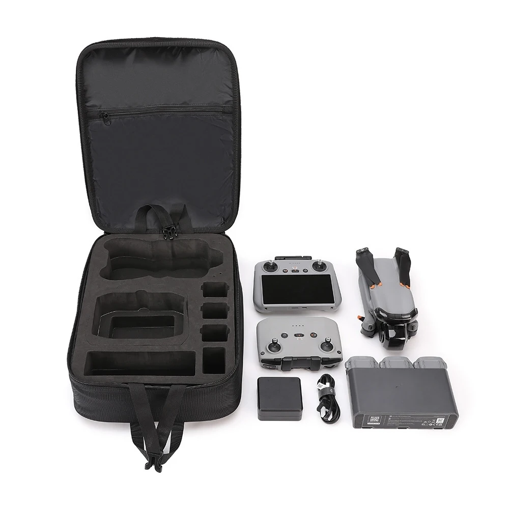 Carrying Case For DJI AIR 3S Shockproof Backpack Case for DJI AIR 3S Remote Battery and Accessories