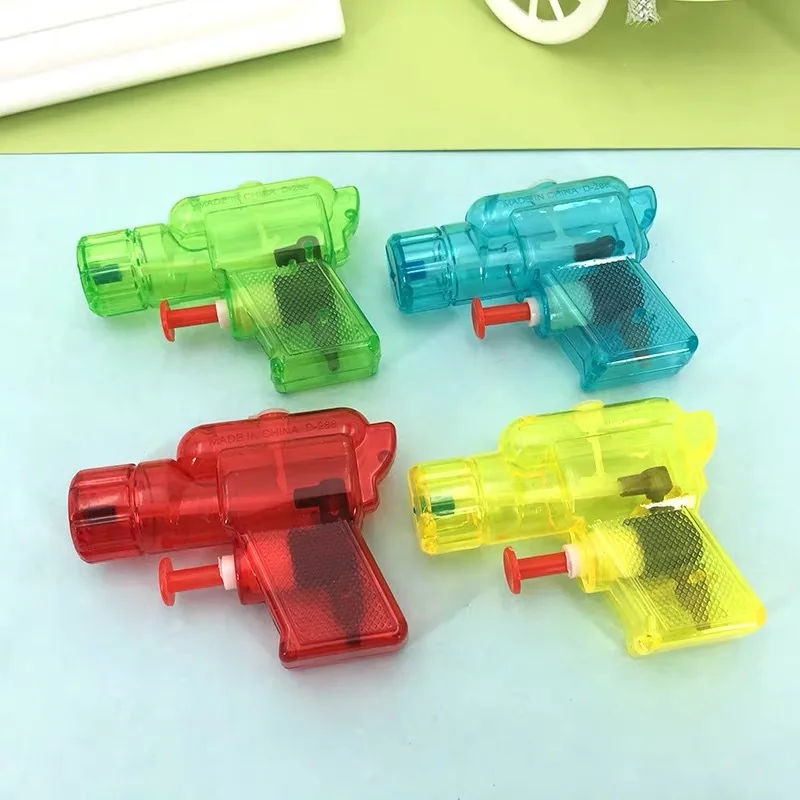 Mini Colorful Squirt Water Guns Toys for Kids Summer Children Outdoor Classic Water Games Pool Beach Toys Plastic Water Gun