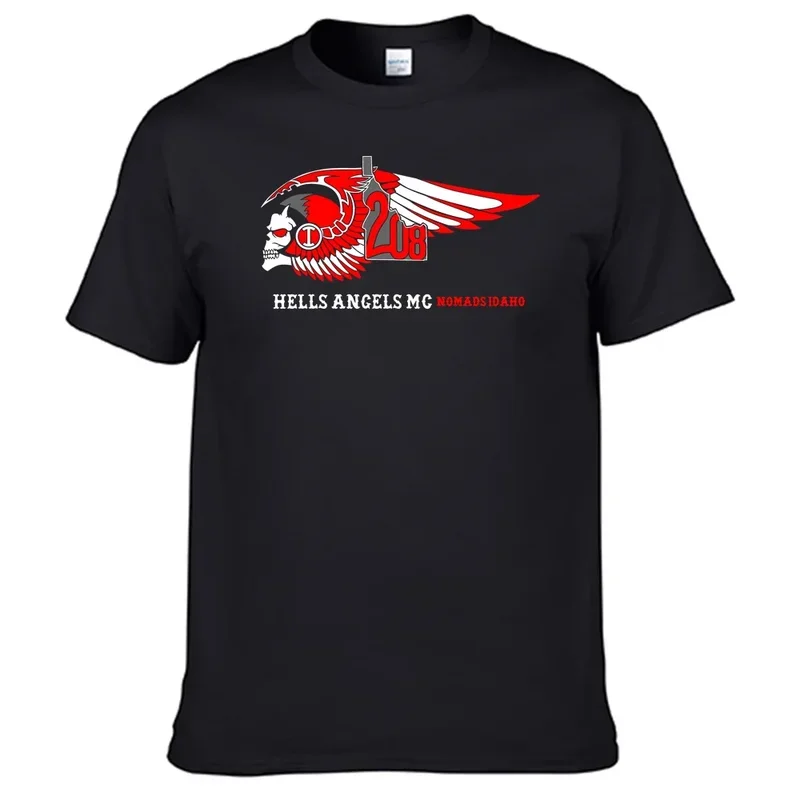 

Nomads Hells Angels T-Shirts 100% Cotton Shirt Top Sales N24