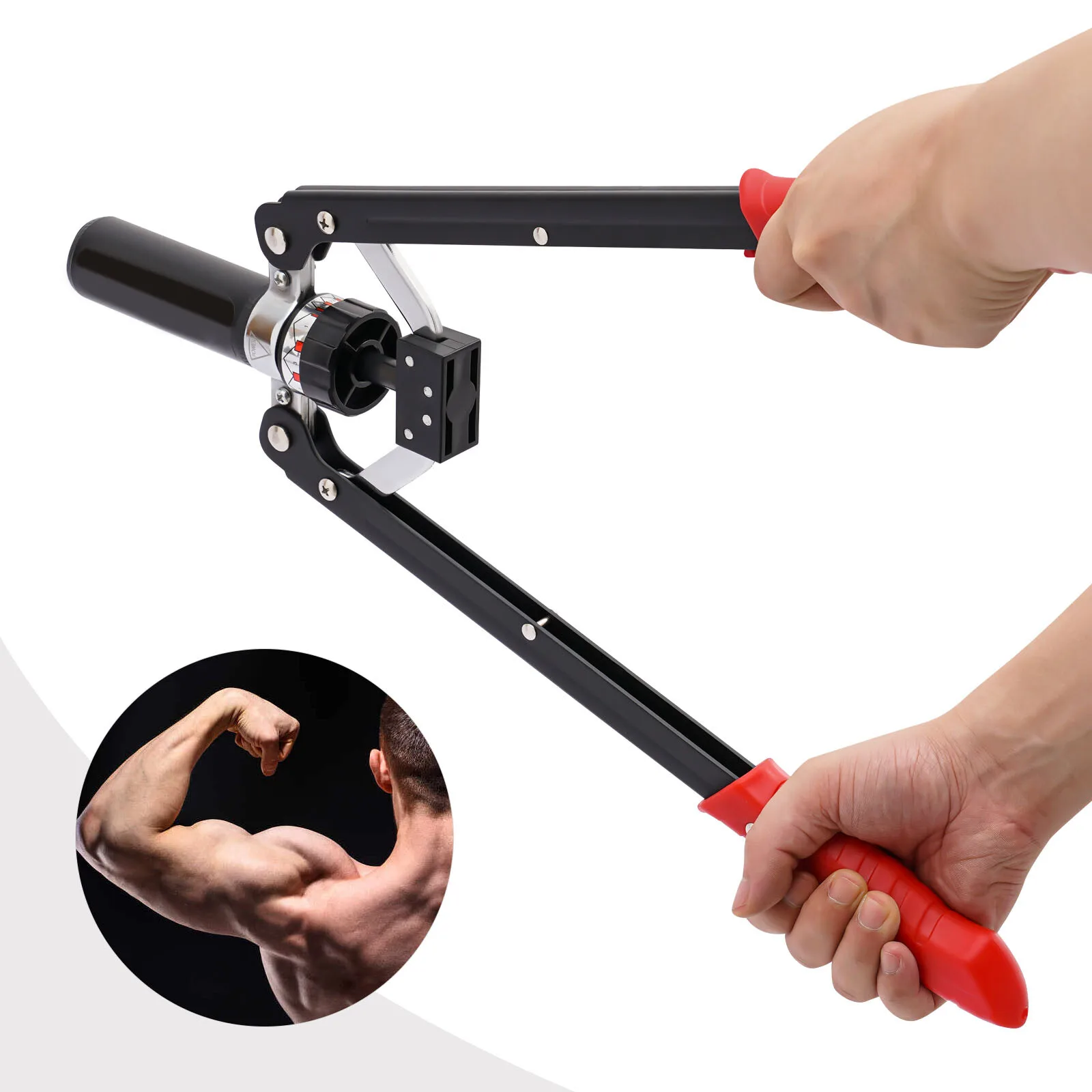 

Arm Blaster Forearm Workout Equipment - New Hydraulic Power Twister Spin Button 25 Gears Adjustable