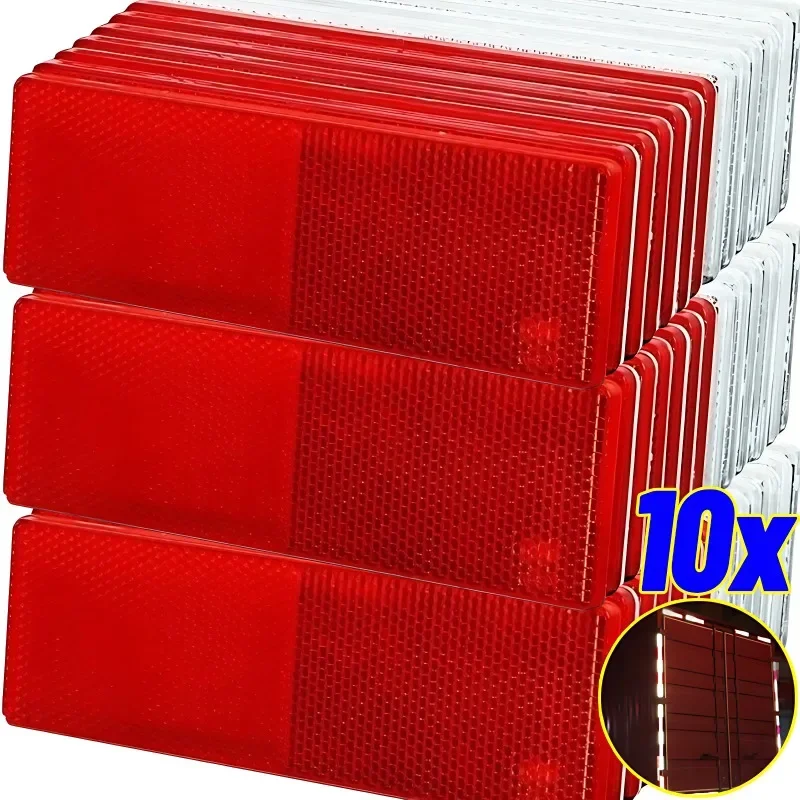 

Автомобильная ночная светоотражающая предупреждающая пластина, наклейка, универсальная предупреждающая пластина для безопасности грузовика и мотоцикла, отражатель, наклейка, аксессуары