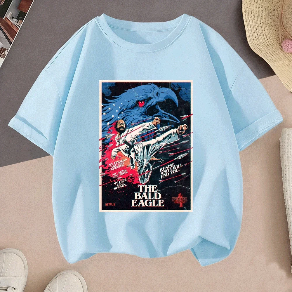 

2026Hotsalekidscasualstrangerthingscartoonprintedshort Sleevesummertopforboysgirlsteenager