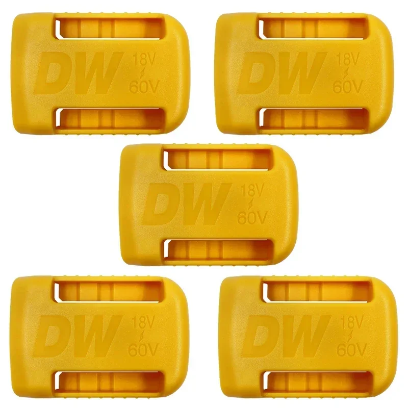 10 pcs 5 PCS Lithium Battery Storage Fixed Bracket Installation Base Display Rack Belt Buckle For DeWalt 18V 20V 60V Battery