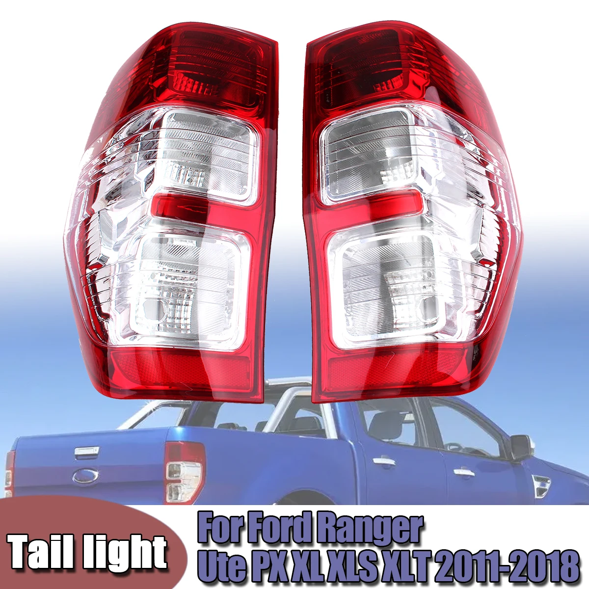 1PCS Left/Right Light Rear Tail Light Lamp for Ford Ranger Ute PX XL XLS XLT 2011 2012 2013 2014 2015 2016 2017 2018 2019